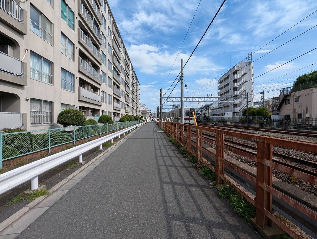 上板橋ハウス　南側 前面道路